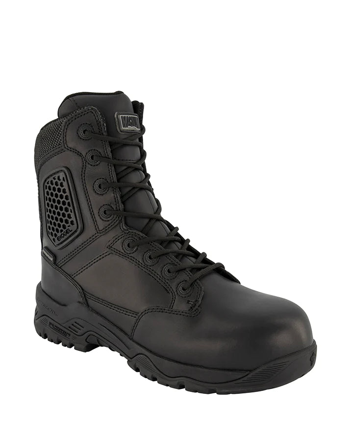 Magnum MSF830 Strike Force 8.0 Leather SZ WPI 50J Non Safety Boots-Black