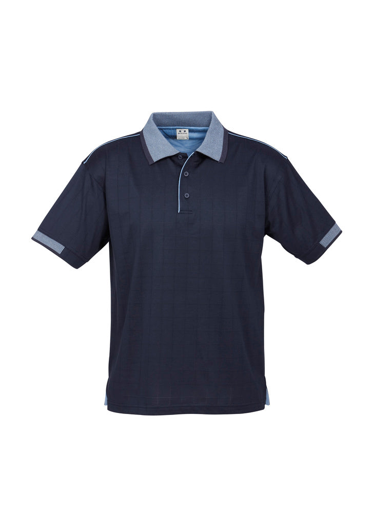 Biz Collection P9100 Men's Noosa Self Check Polo