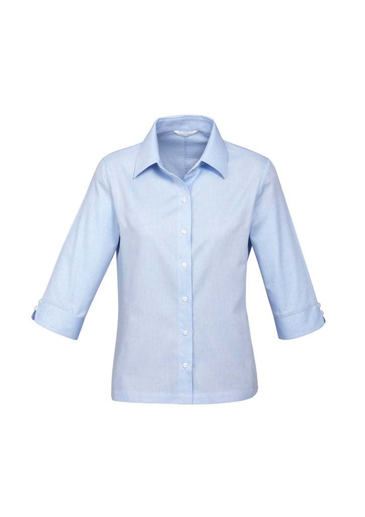 Biz Collection S10221 Ladies Luxe 3/4 Sleeve Shirt