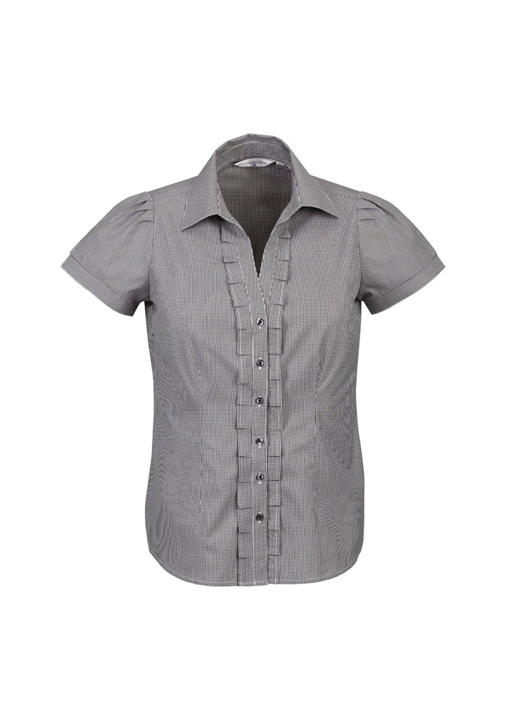 Biz Collection S267LS Ladies Edge Short Sleeve Shirt