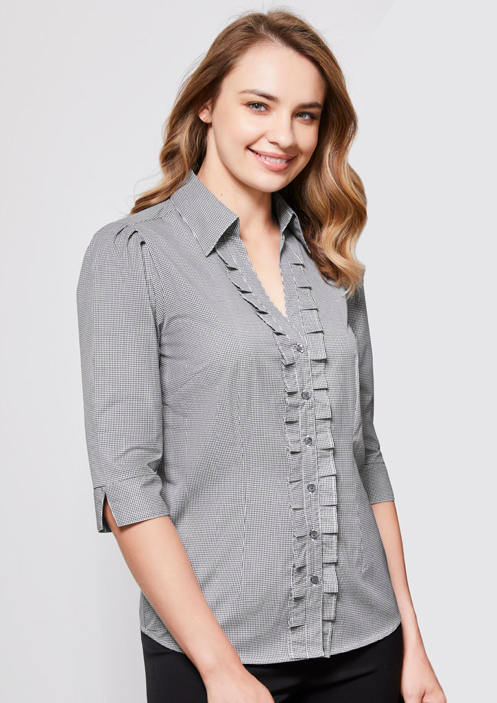 Biz Collection S267LT Ladies Edge 3/4 Sleeve Shirt
