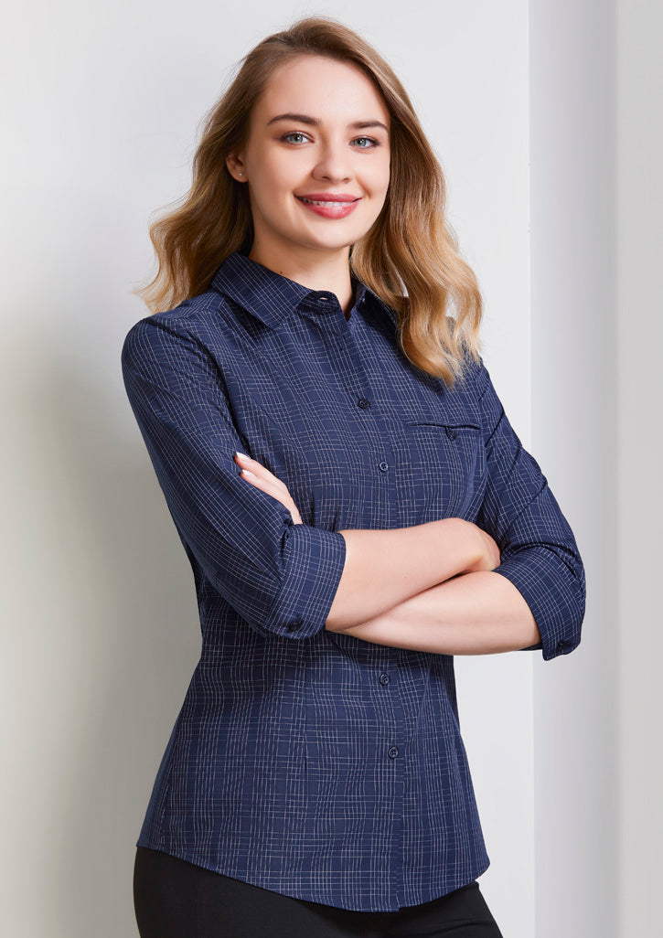 Biz Collection S820LT Ladies Harper 3/4 Sleeve Shirt