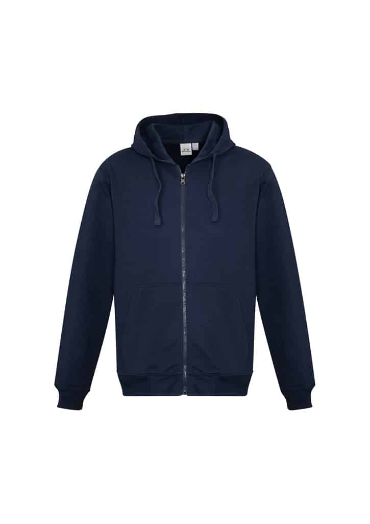 Biz Collection SW762M Men's Crew Zip Hoodie