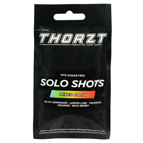 THORZT THVP5-MIX 99% SUGAR FREE VEND READY SOLO SHOT - MIXED FLAVOURS