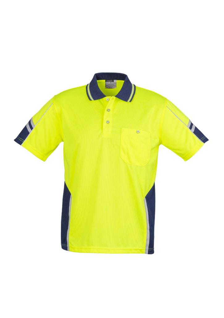 Syzmik ZH237 Men's Hi Vis Squad S/S Polo