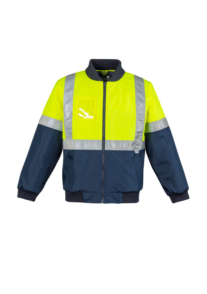 Syzmik ZJ351 Men's Hi Vis Quilted Flying Jacket