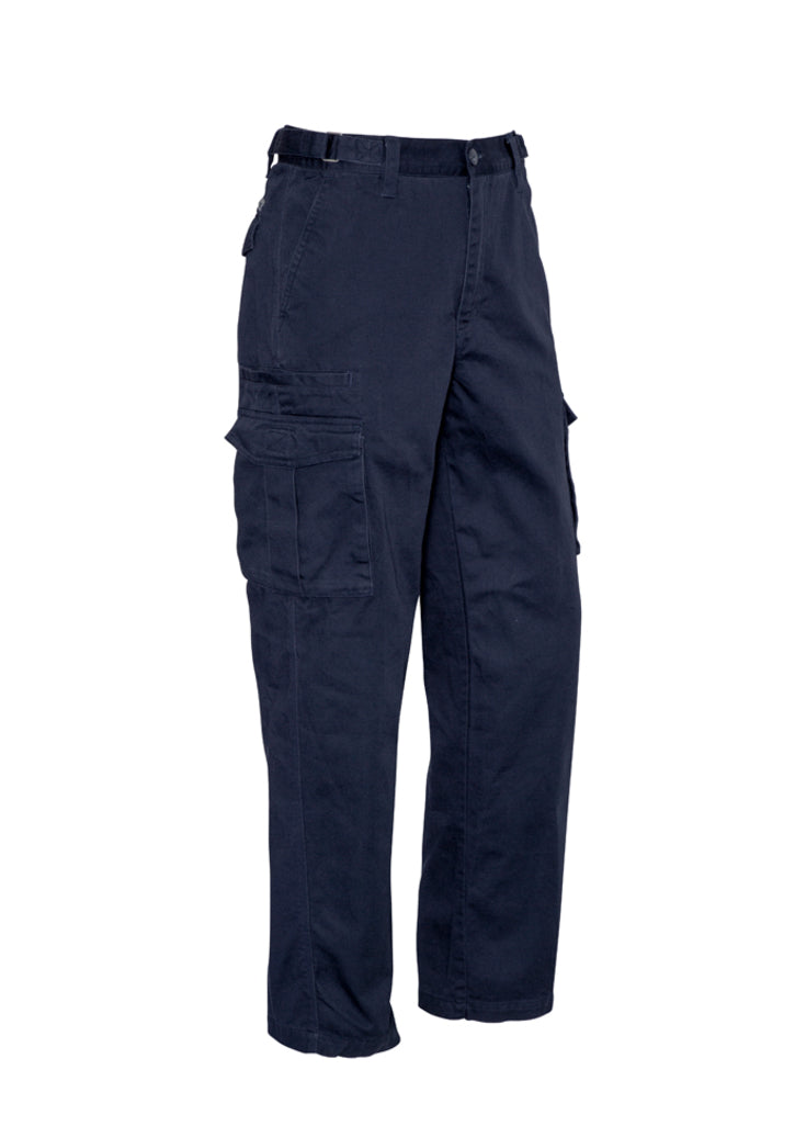 Syzmik ZP501S Men's Basic Cargo Pant (Stout) Navy