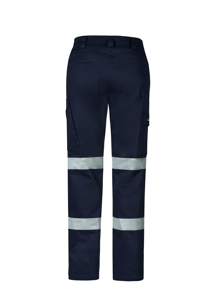 Syzmik ZP733 Women's Essential Stretch Taped Cargo Pant Navy