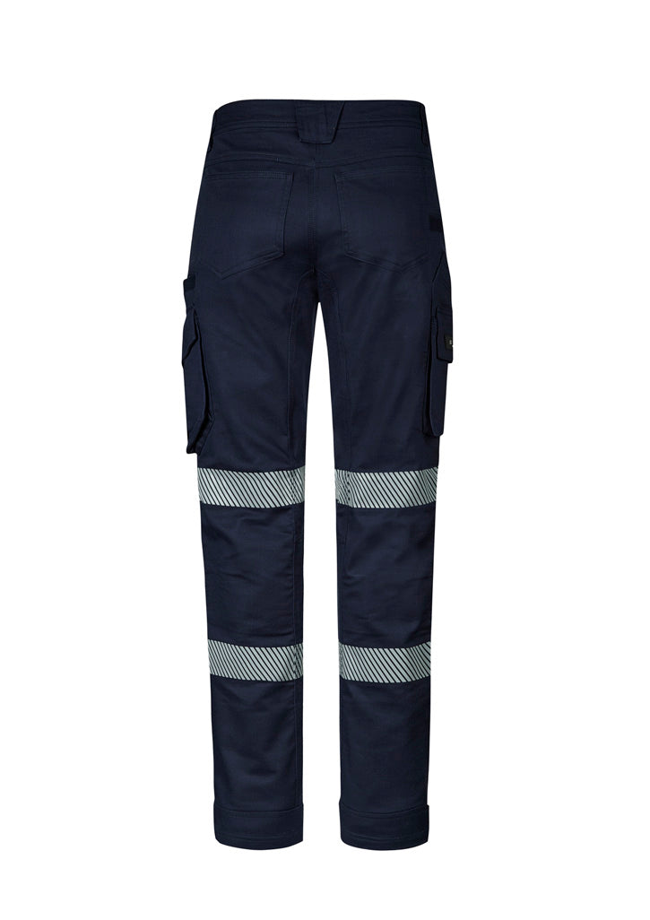 Syzmik ZP924 Men's Rugged Cooling Stretch Segmented Taped Pant Navy