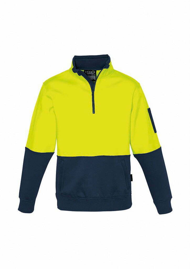 Syzmik ZT476 Unisex Hi Vis Half Zip Pullover