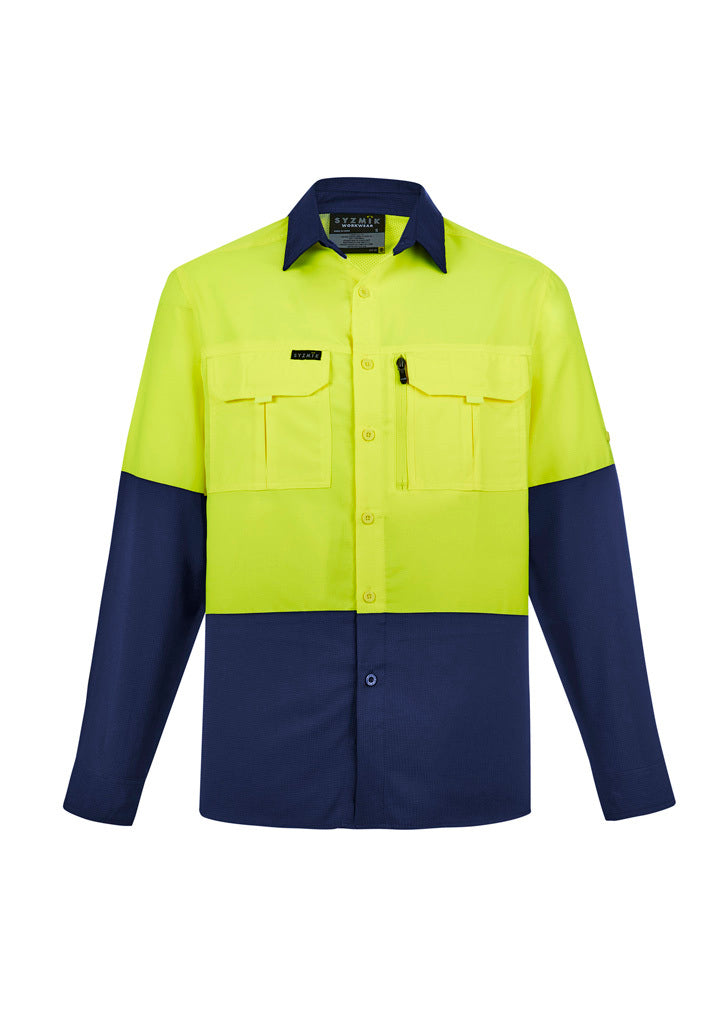 Syzmik ZW468 Men's Hi Vis Outdoor L/S Shirt