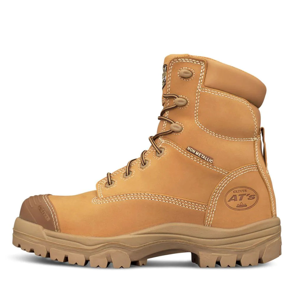 Oliver 45-632Z Wheat 150MM Zip Side Safety Boot