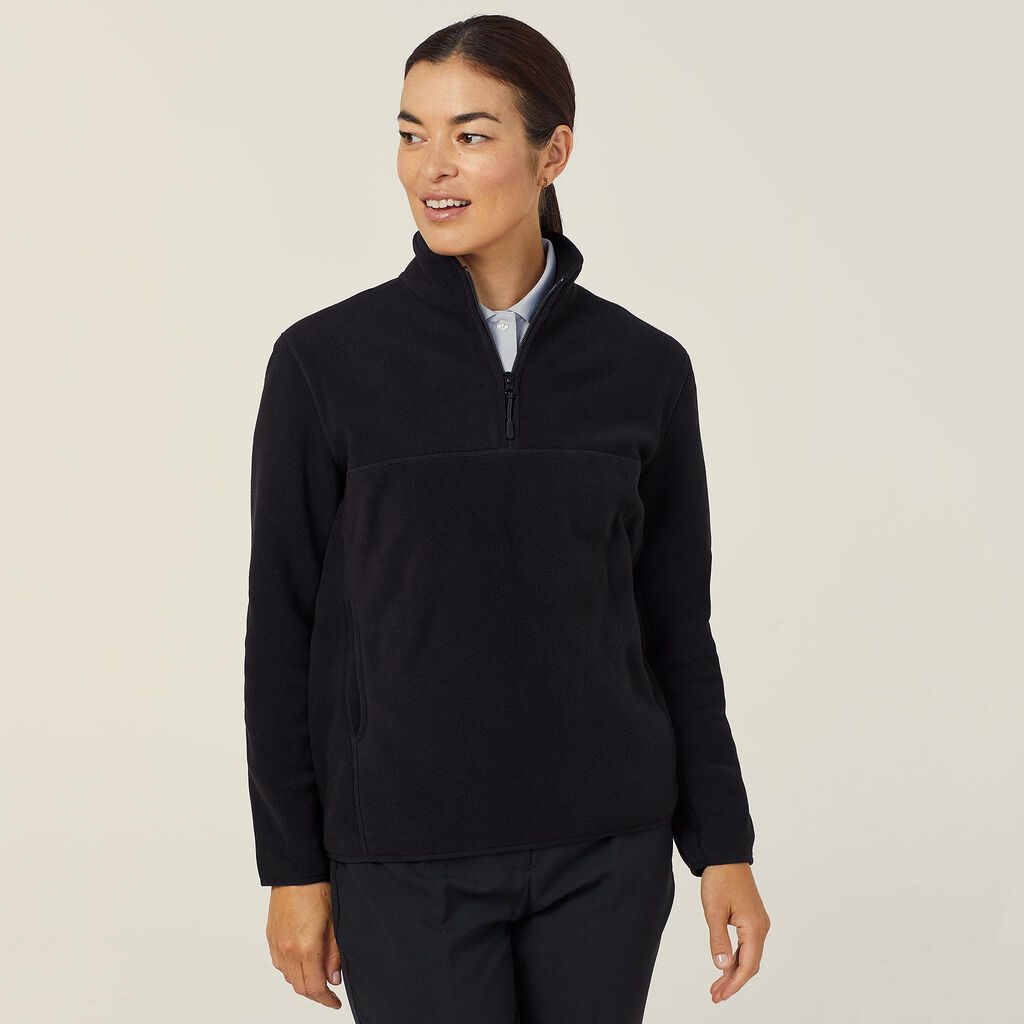 NNT CAT1GT Polar Fleece Zip Neck Pullover