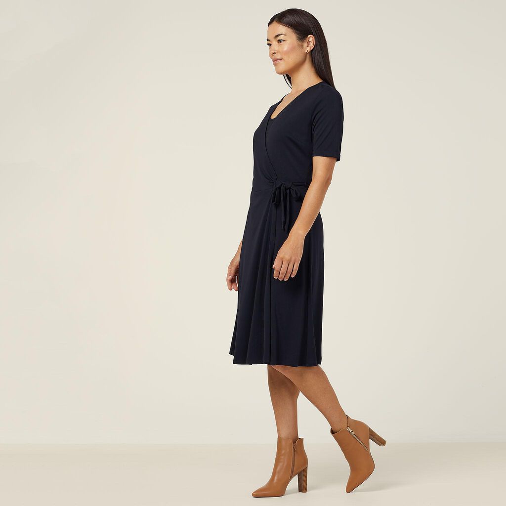 NNT CAT699 Matt Jersey Wrap Dress