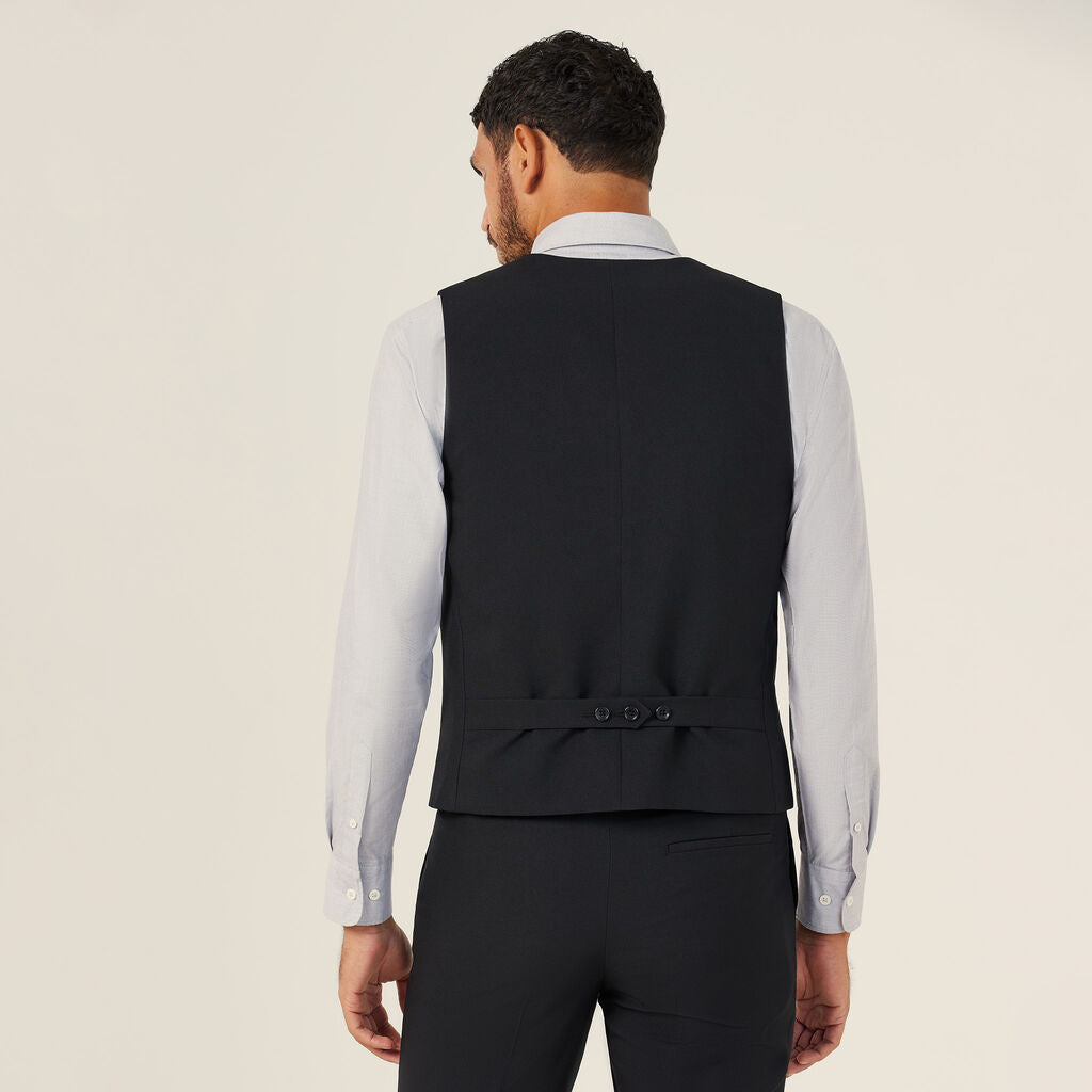 NNT CATBA3 Waistcoat Black