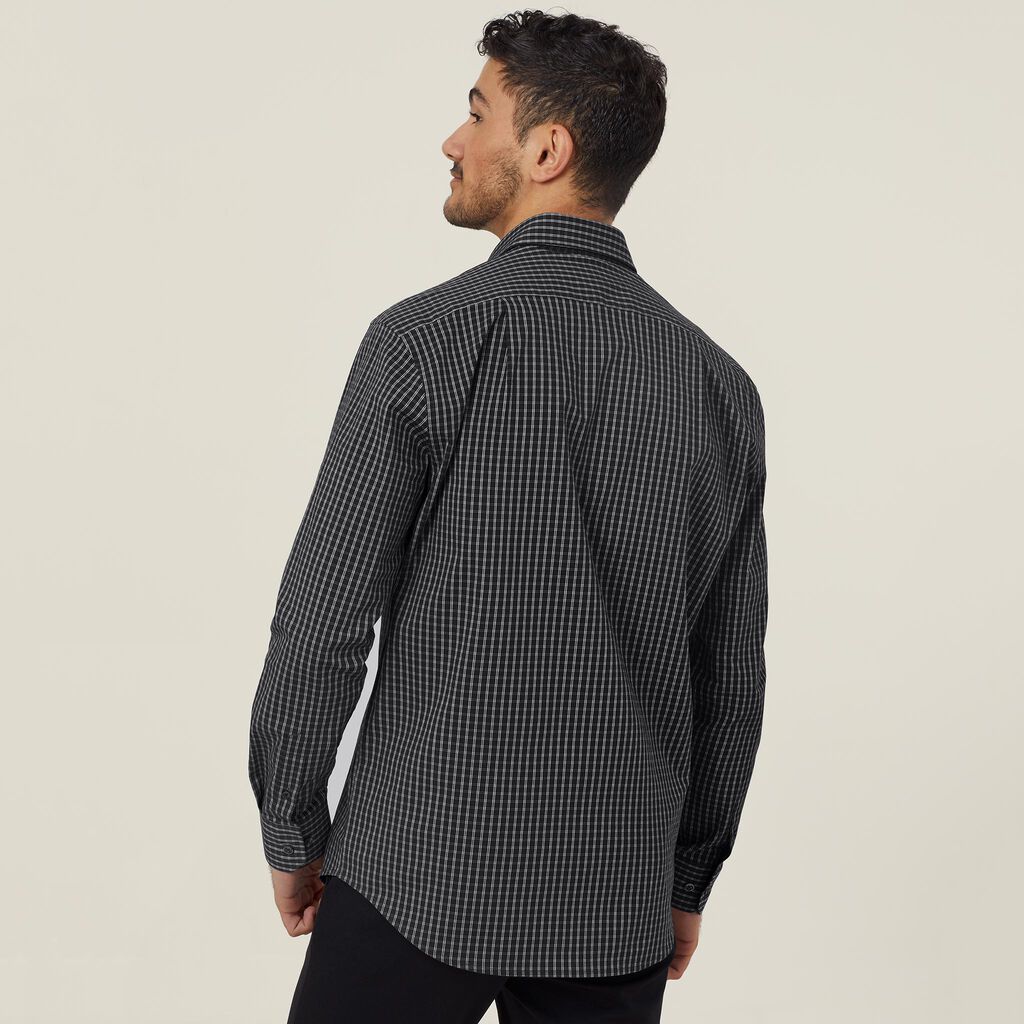 NNT CATJDE Window Check Long Sleeve Shirt