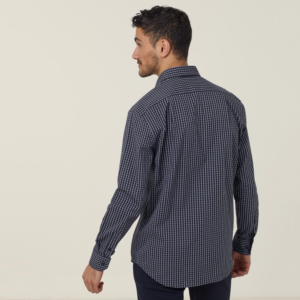 NNT CATJDE Window Check Long Sleeve Shirt