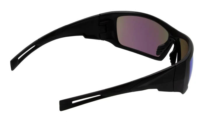 Ugly Fish RS6002 MBL.GR Chisel Safety Sunglasses - Matt Black Frame/Green Revo Lens