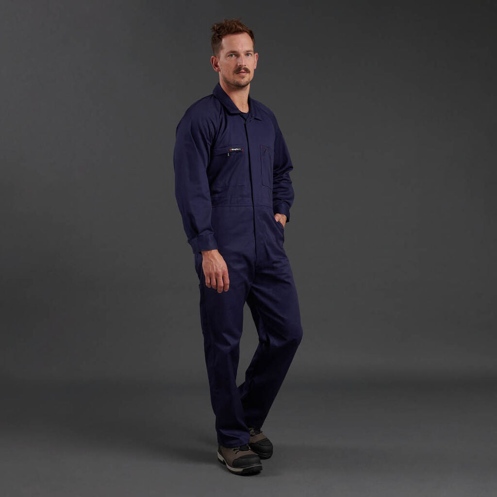 KingGee K01010 Combination Drill Overalls-Navy