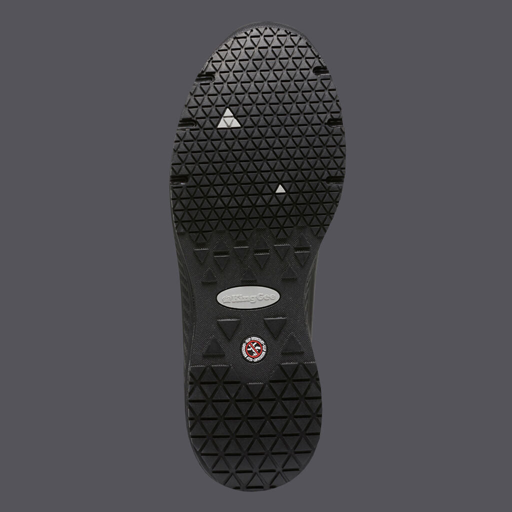 KingGee K22340 Women's Superlite Slip-on Non-safety Shoe Black