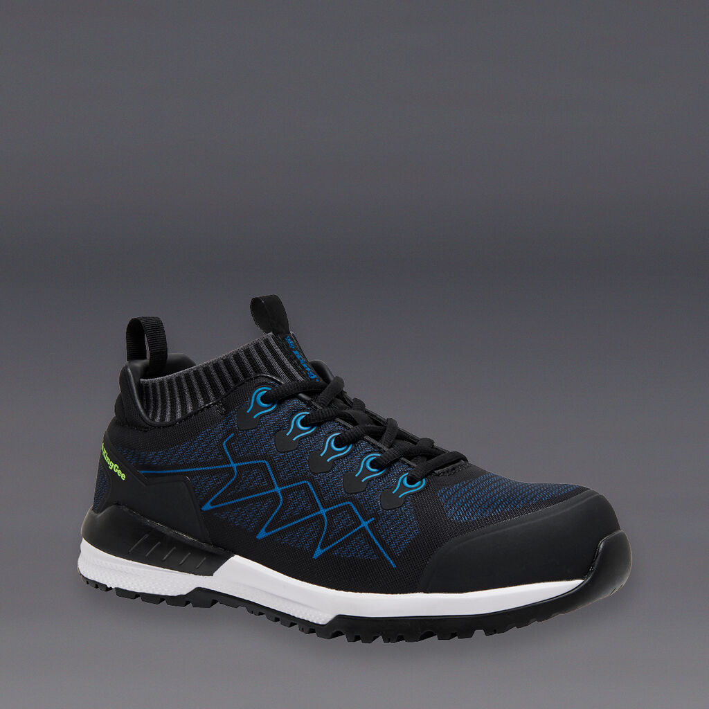 KingGee K26530 Vapour Black/Blue Safety Jogger