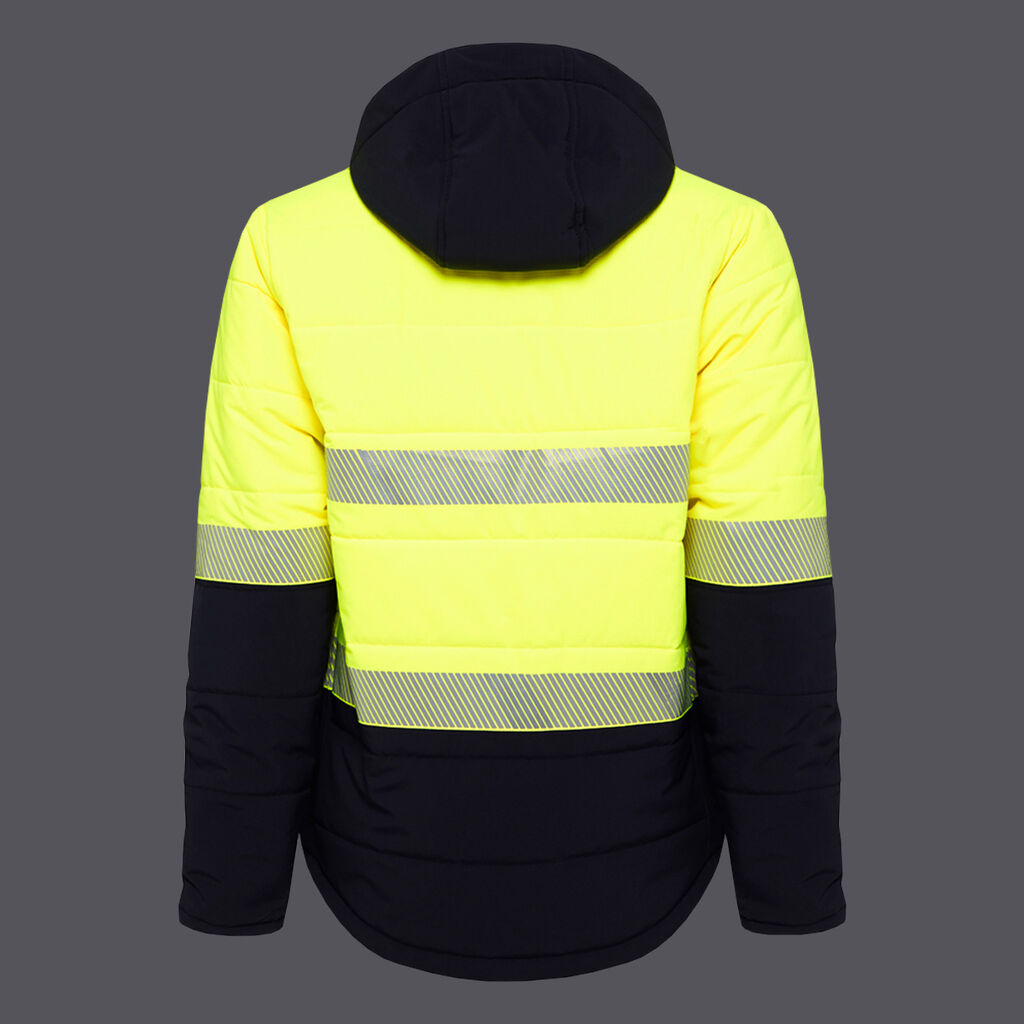 Colorful reflective puffer on sale jacket