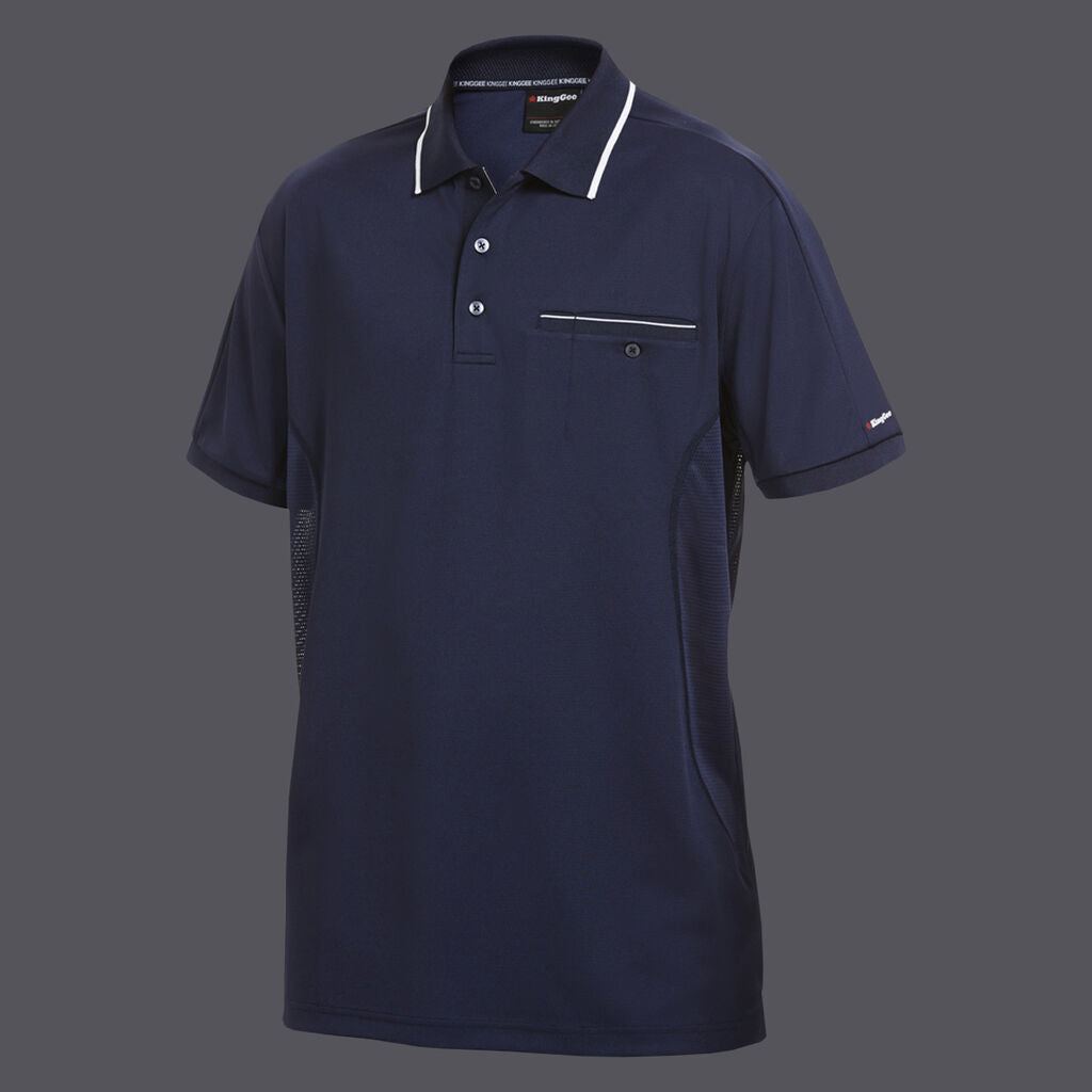 KingGee K69789 Workcool Polo S/S-Navy