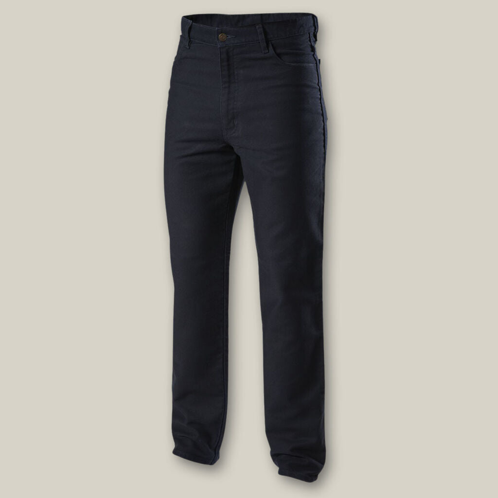 Hard Yakka Y03875 Foundations Moleskin Pants-Navy