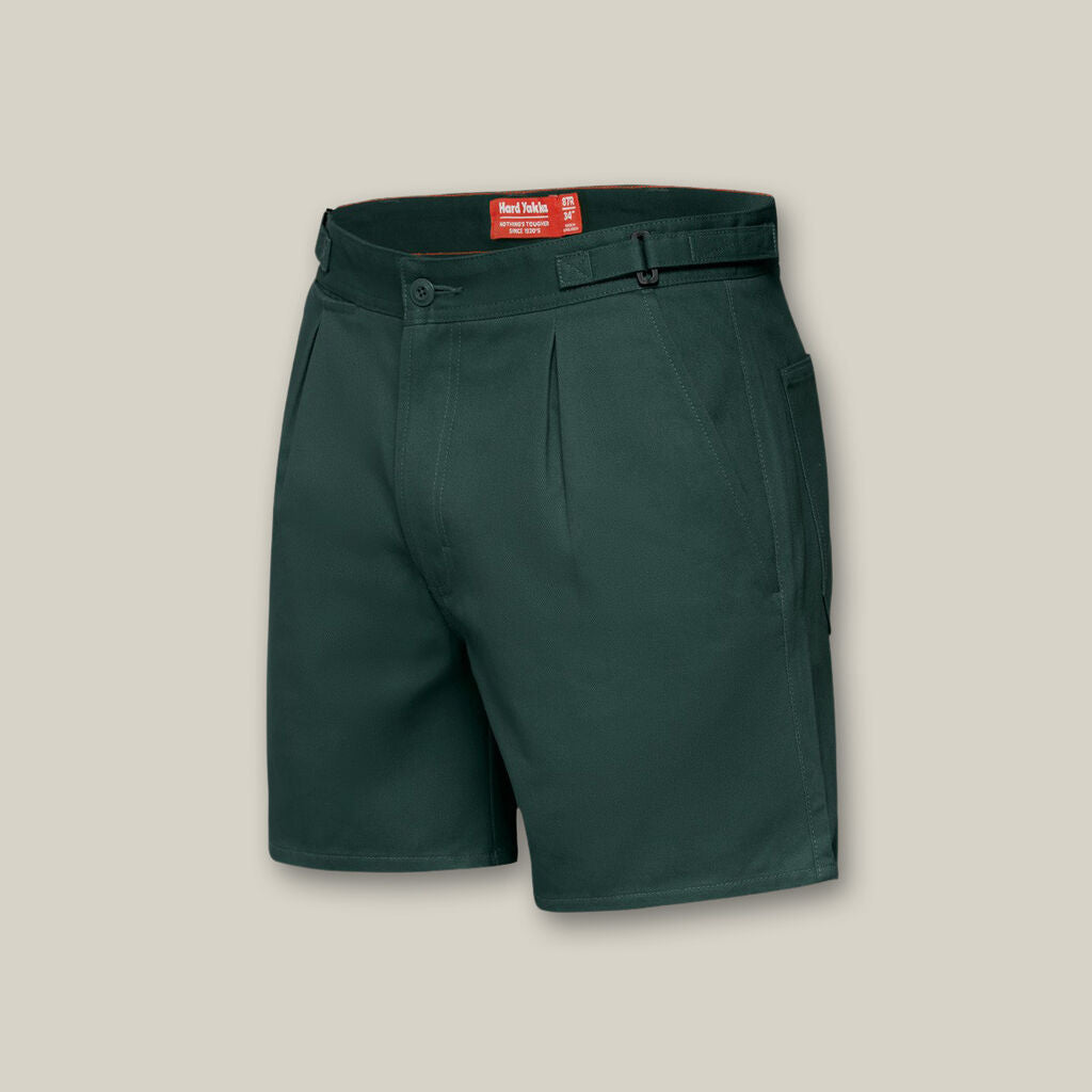 Hard Yakka Y05340 Relaxed Fit Cotton Drill Short With Side Tabs