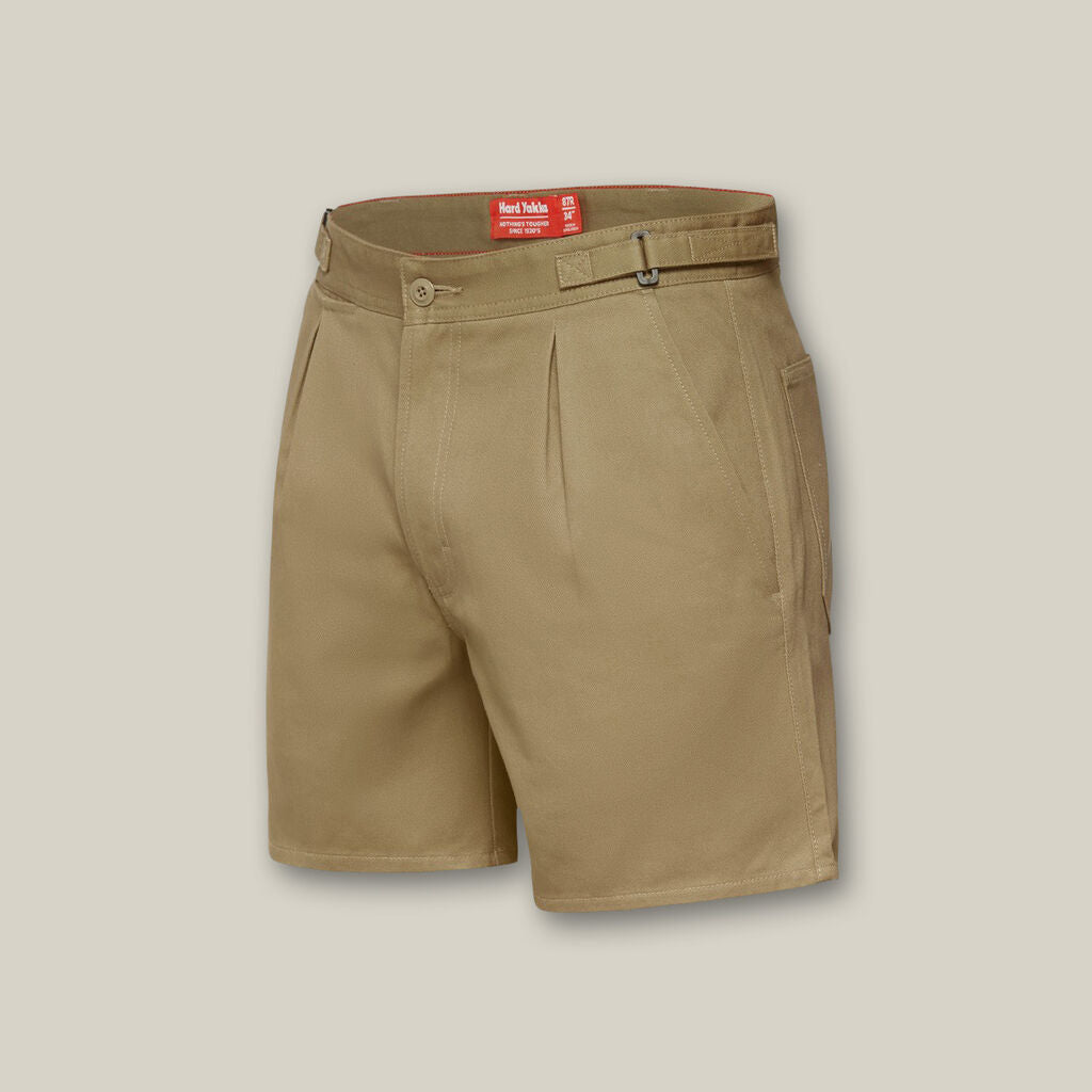 Hard Yakka Y05340 Relaxed Fit Cotton Drill Short With Side Tabs