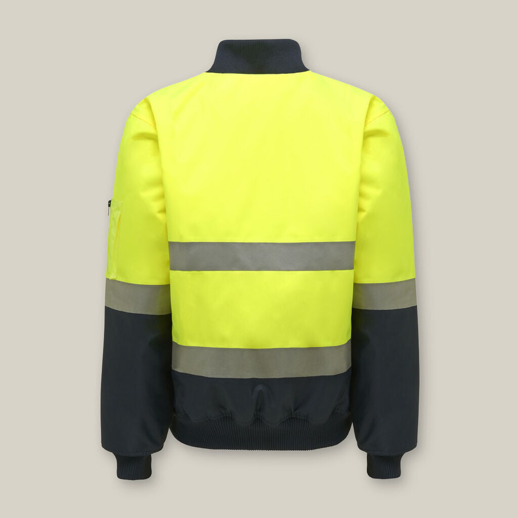 Hard Yakka Y06675 Core Hi-vis 2 Tone Taped Waterproof Bomber Jacket