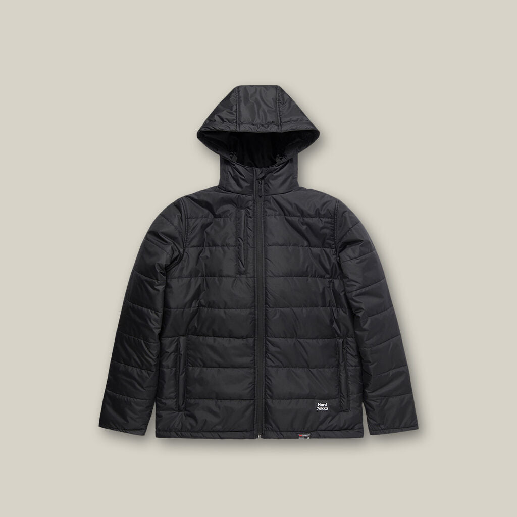 Hard Yakka Y06723 Puffa 2.0 Jacket-Black