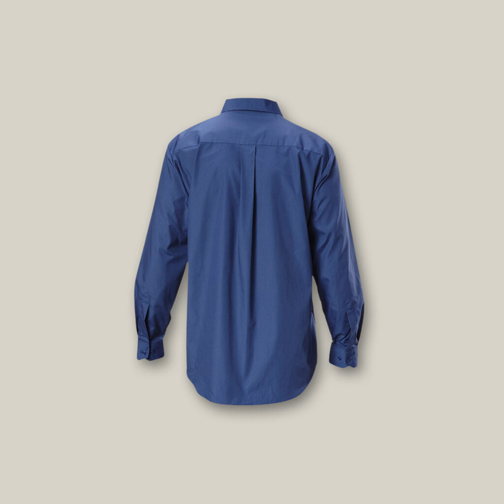 Hard Yakka Y07590 LS Permanent Press Shirt-Navy