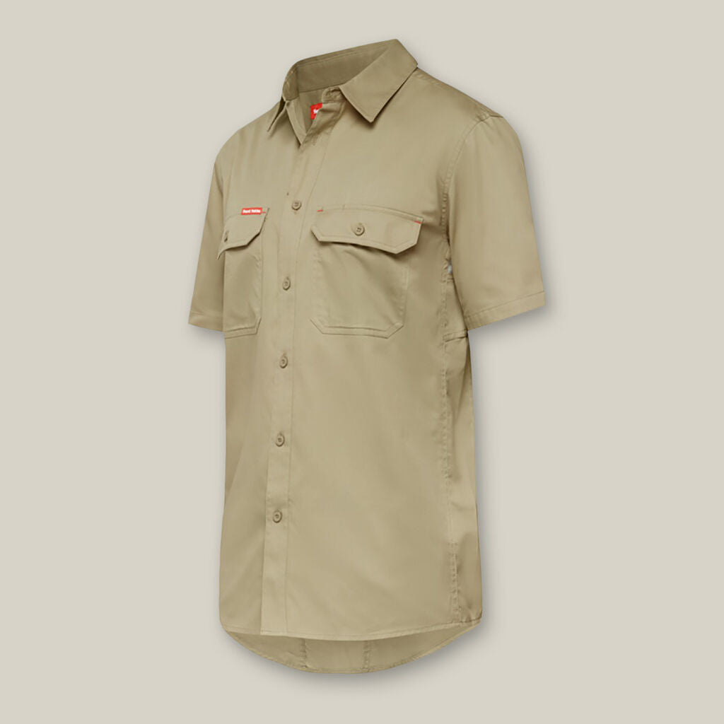 Hard Yakka Y07715 Koolgear Vented Short Sleeve Cotton Work Shirt