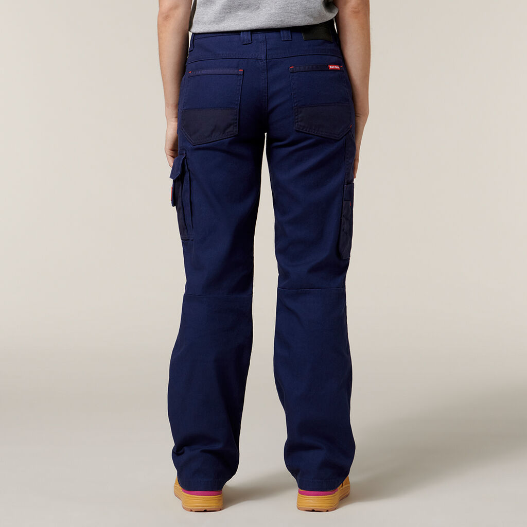 Hard Yakka Y08079 Women's Legends Cargo Pant-Navy