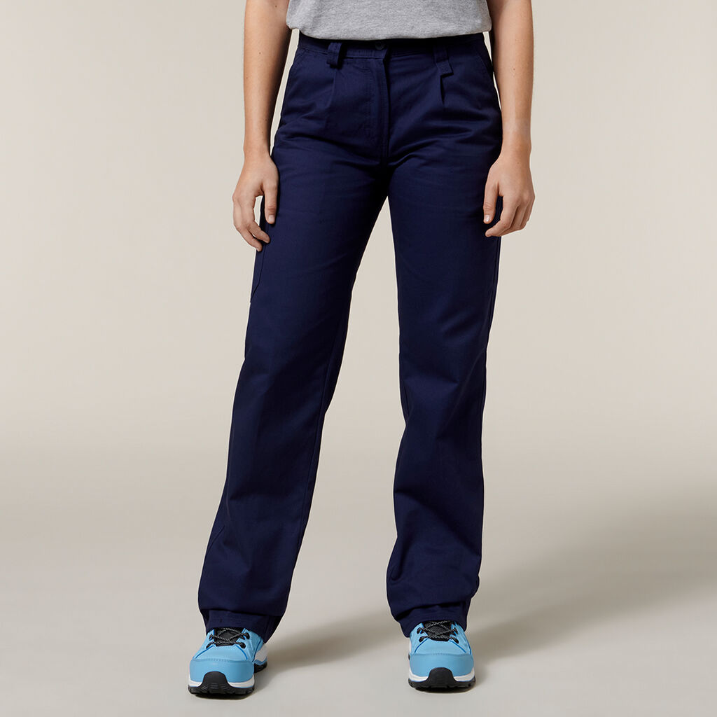 Hard Yakka Y08840 Women's Drill Pant-Navy