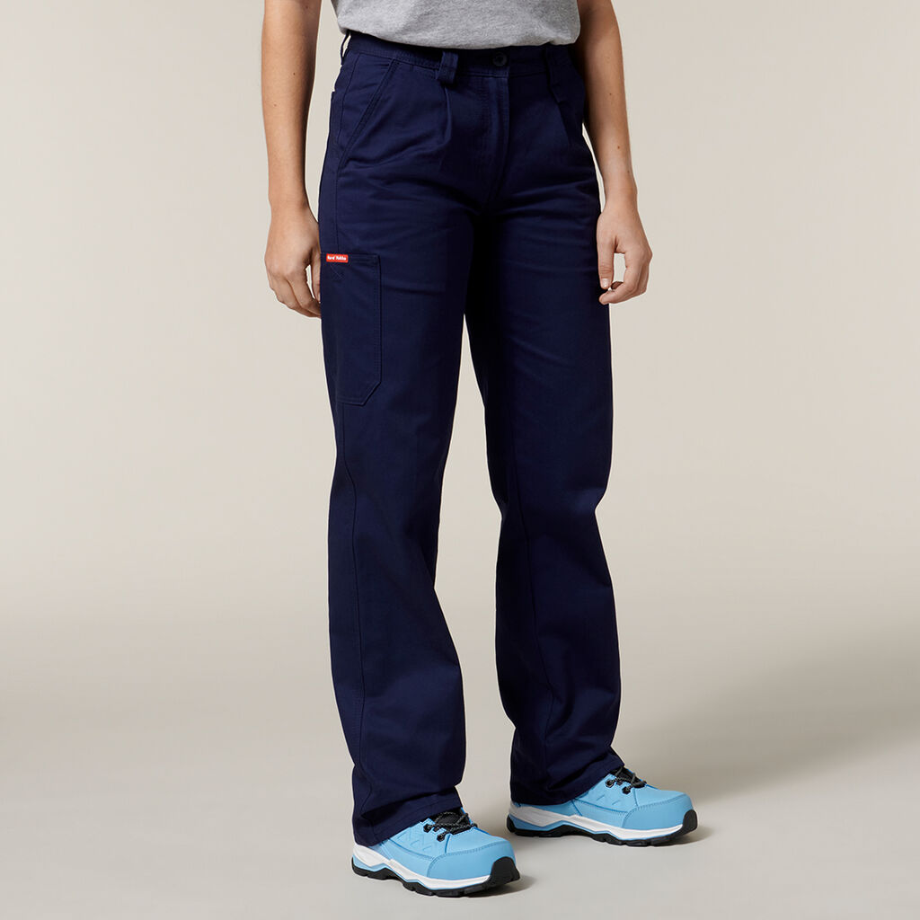 Hard Yakka Y08840 Women's Drill Pant-Navy