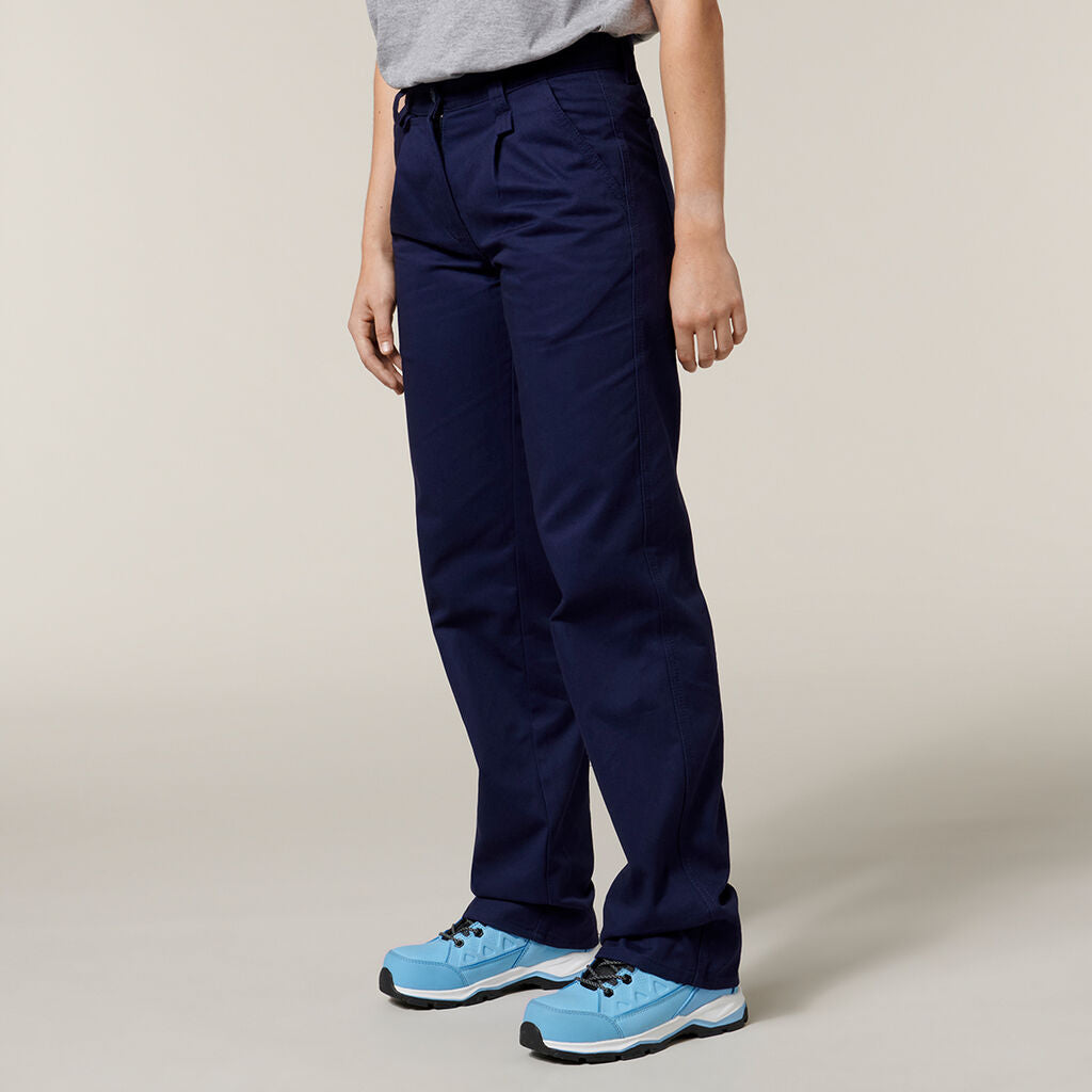 Hard Yakka Y08840 Women's Drill Pant-Navy