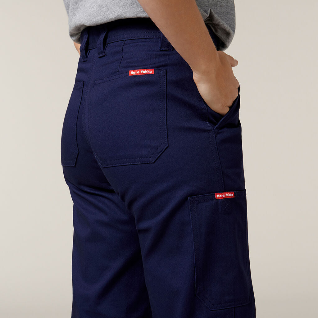 Hard Yakka Y08840 Women's Drill Pant-Navy