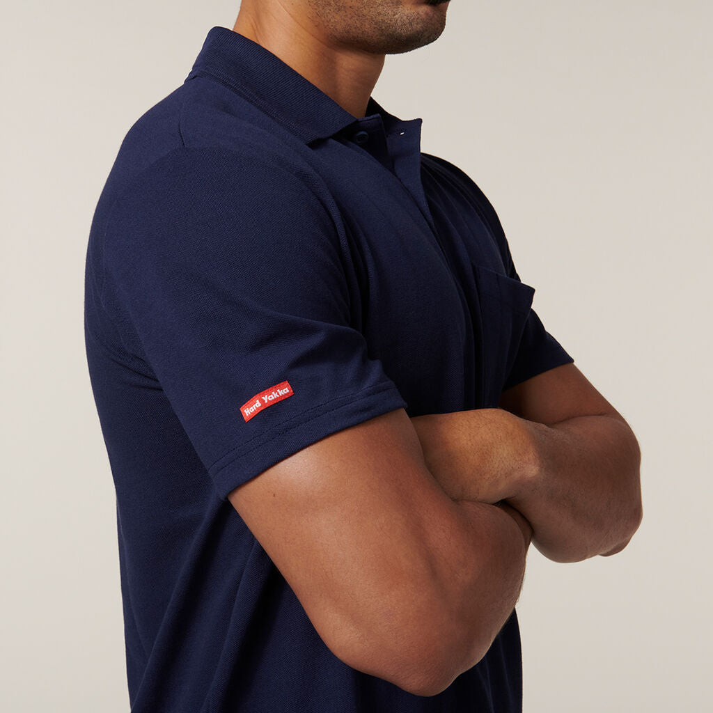 Hard Yakka Y11306 Foundations Pique S/S Polo