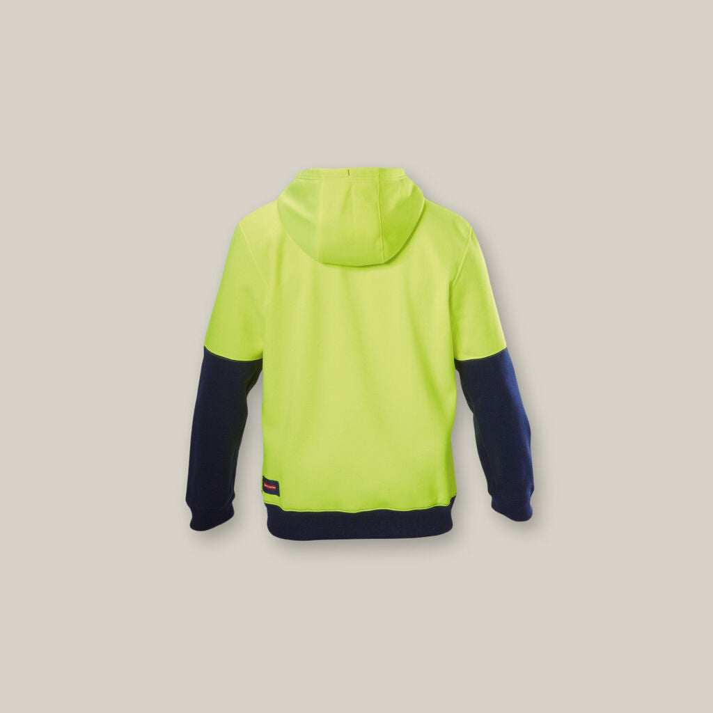 Hard Yakka Y19325 Hi-vis Two Tone Brushed Fleece Hoodie