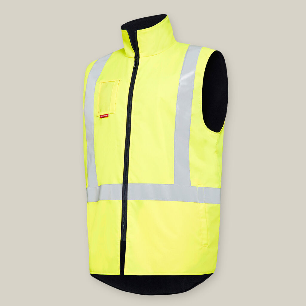 Hard Yakka Y21480 Hi-vis Taped All Weather Fleece Vest